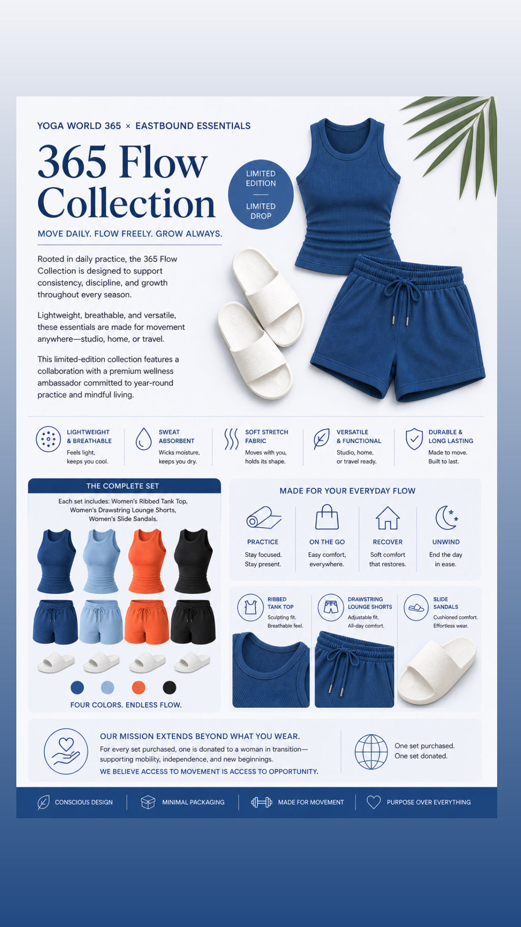 YOGA WORLD 365 — 365 Flow Collection by Eastbound Essentials